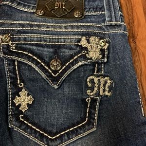 Women’s Miss Me bootcut jeans size 31 dark denim